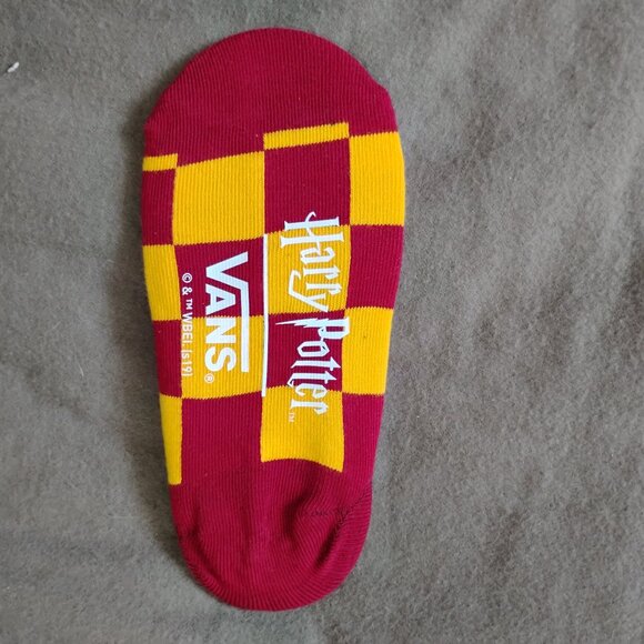 Vans Women's hidden socks Harry Potter Gryffindor Size small - Picture 2 of 2